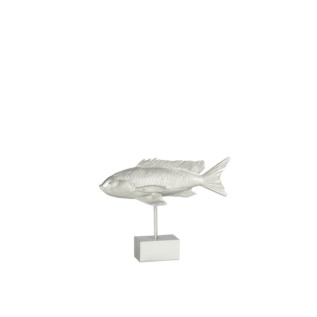 J-Line - Poisson Tropical Long sur Pied Poly Argent