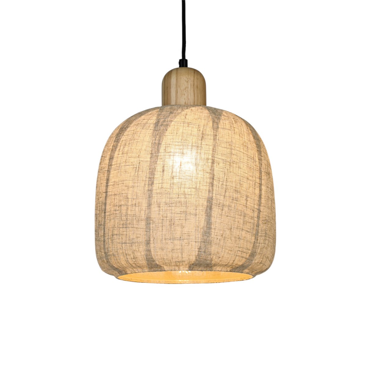 1304 Design - Hanglamp LIVA parelgrijs Ø30x28cm