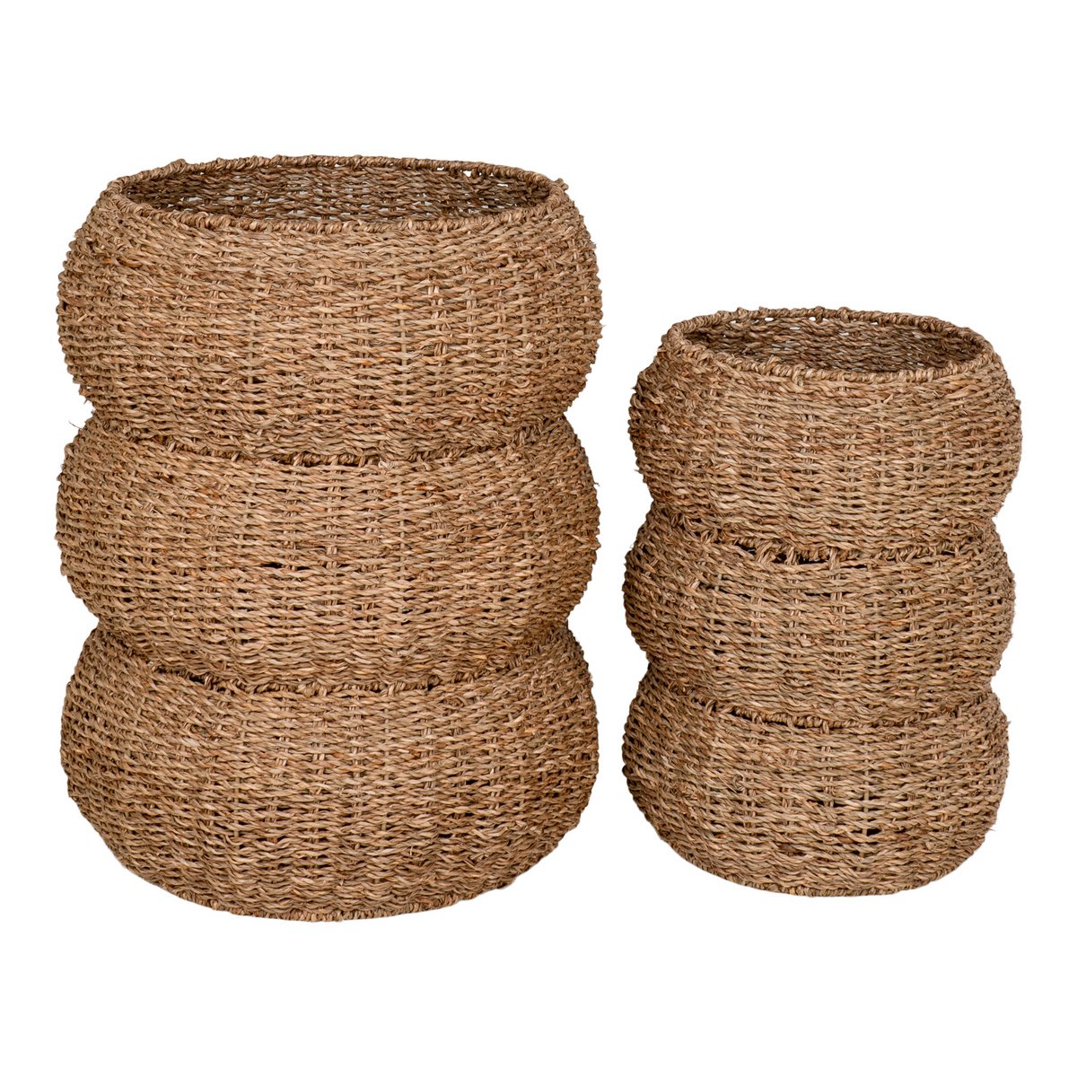 House Nordic - Paniers Sarbas - Naturel, lot de 2