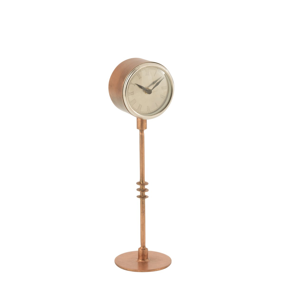 J-Line - Horloge sur Pied - Métal - Cuivre - L - 40cm