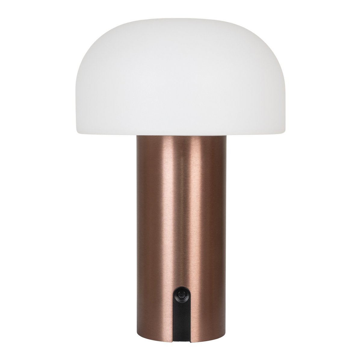 House Nordic - Soham LED Lamp - Lamp, oplaadbaar, wit/koper