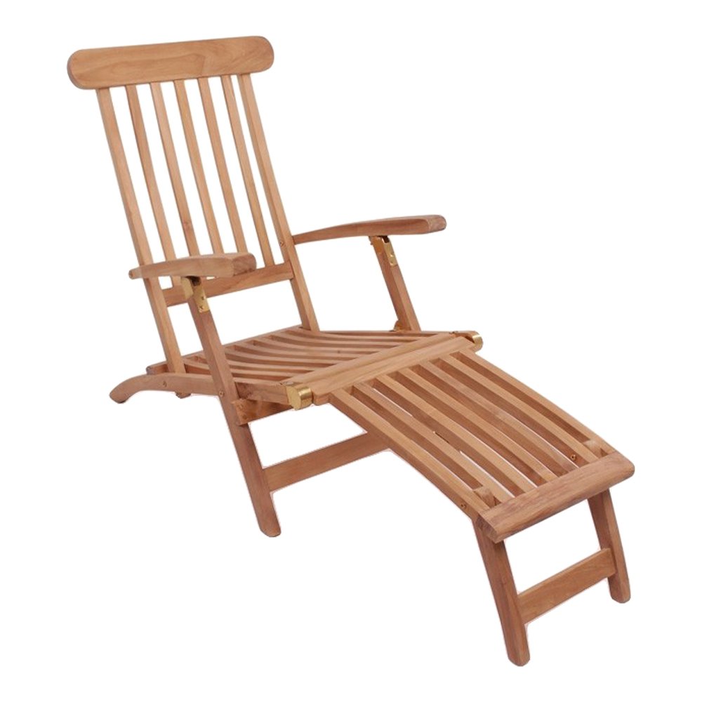 House Nordic - Arrecife Teak ligstoel - Ligstoel in teak. Verstelbare rugleuning met 4 standen