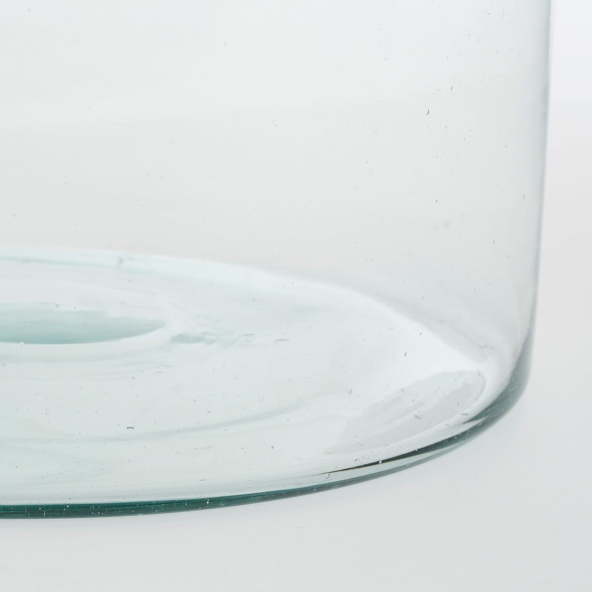 Glimmerdekorationen - Vienne Vase - H20 x Ø21 cm - Recyceltes Glas - Transparent