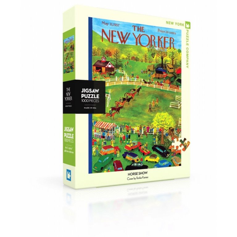 New York Puzzle Company - Puzzle „Pferdeshow“ (1000 Teile)