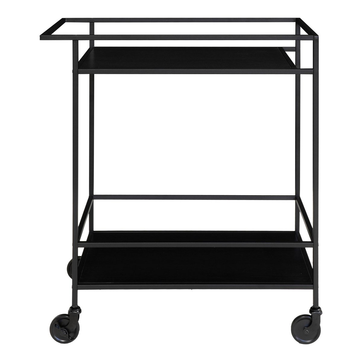 House Nordic - Vita Bartrolley - Schwarz, 68x40x79 cm