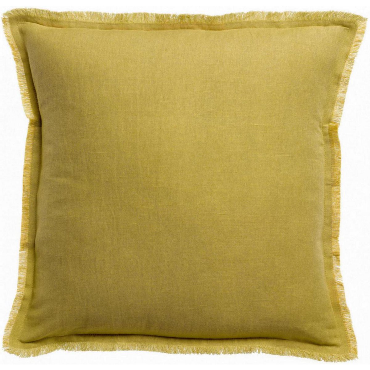 VIVARAISE - Coussin uni Laly Gold 45 x 45