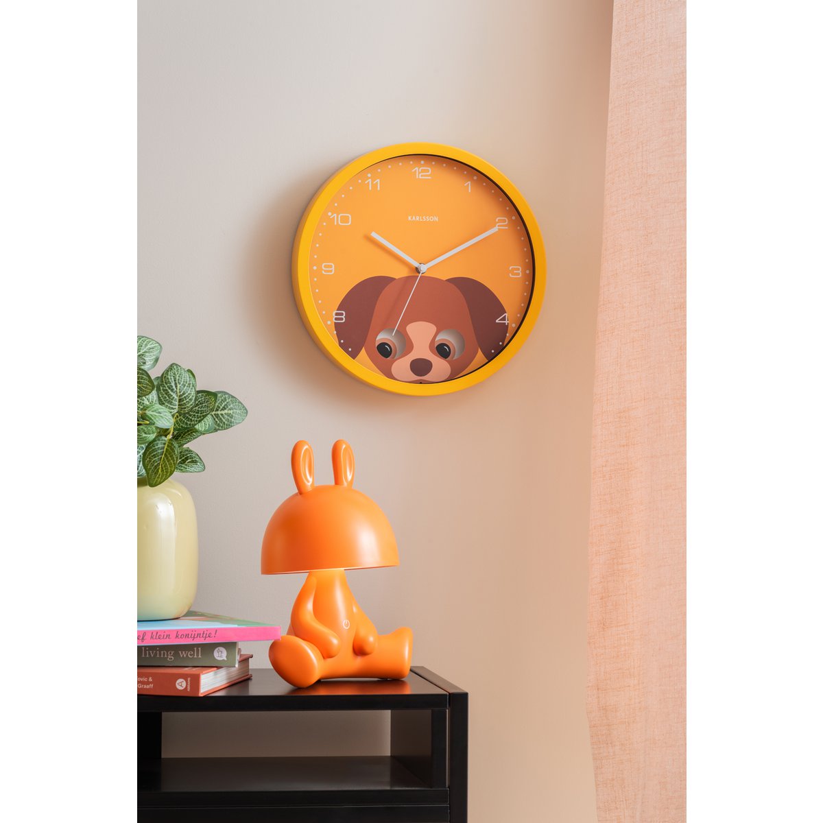 Karlsson - Horloge murale Chien Coucou - KA5997YE