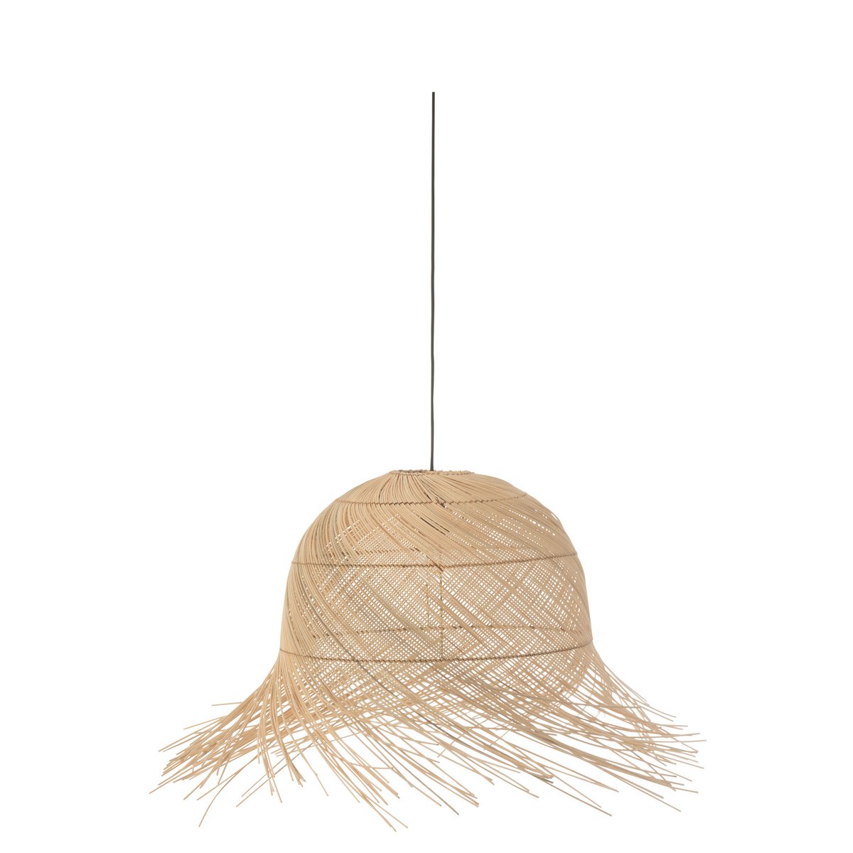 J-Line - Lampe Suspendue Branches Rondes - Jute - Naturel