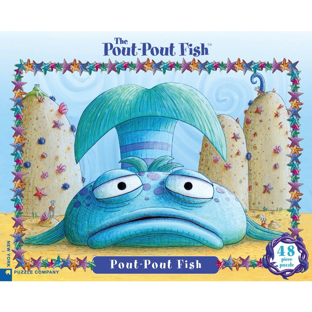 New York Puzzle Company - Puzzle 'Pout Pout Fish' (48 pièces)