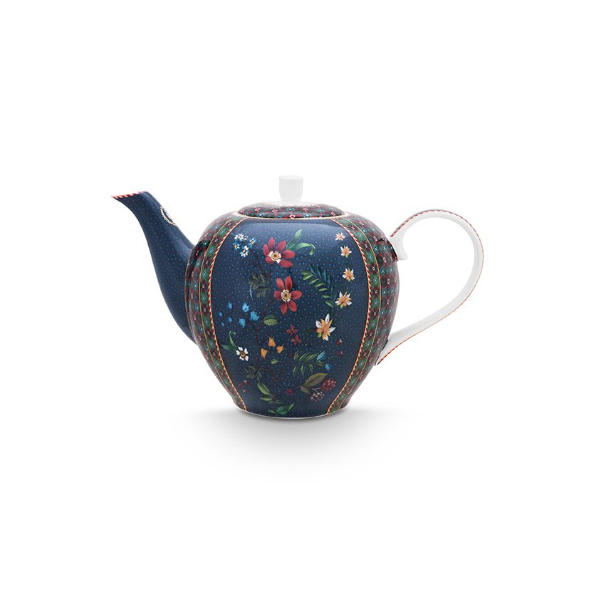 Pip Studio - Teapot Berry Blues Blue 1.6ltr