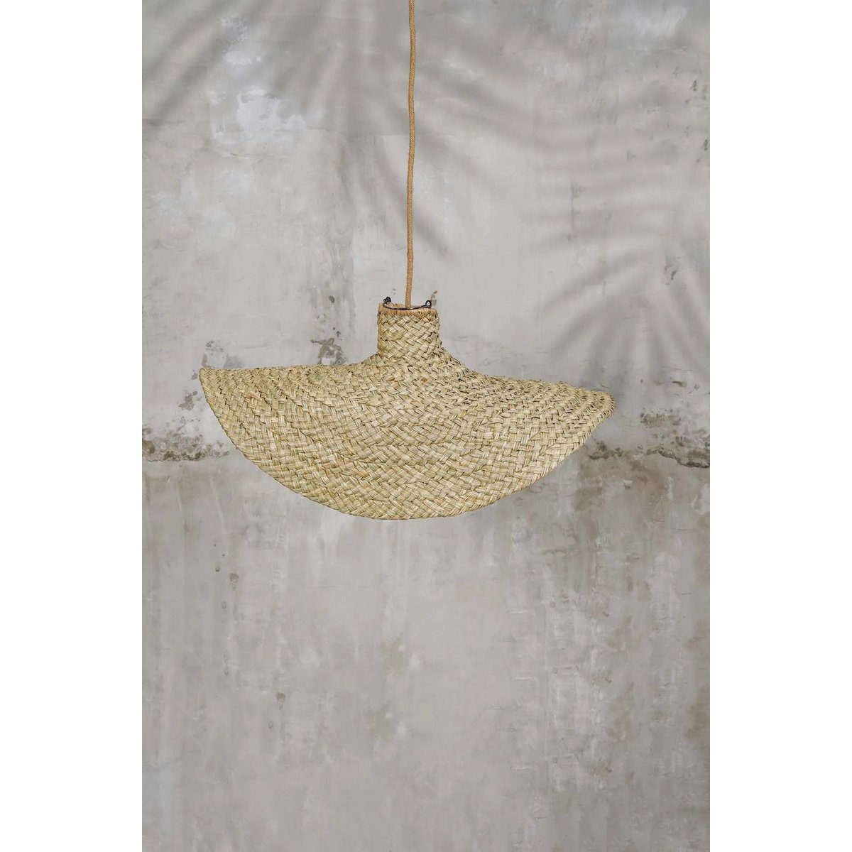 Bazar Bizar - Lampe suspendue 'Qubba' (Naturel, M)