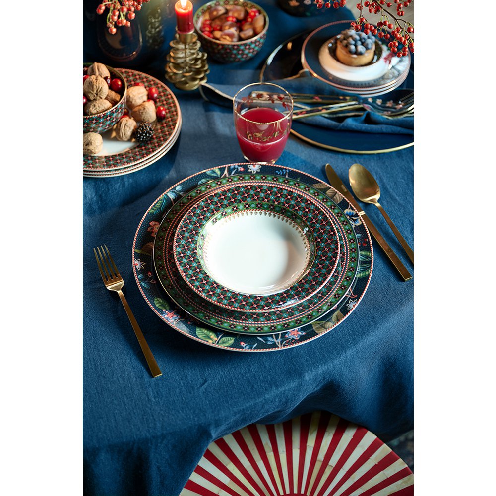 Pip Studio - Plate Berry Blues Blue 32cm