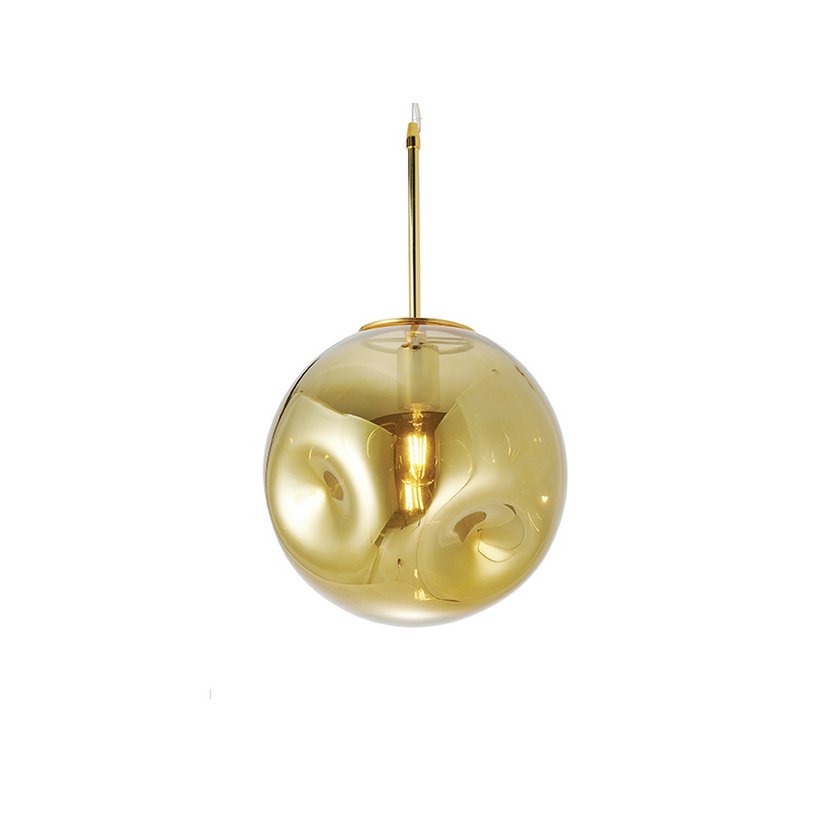 Leitmotiv - Hanglamp Geblazen Glas Rond - LM1932GD