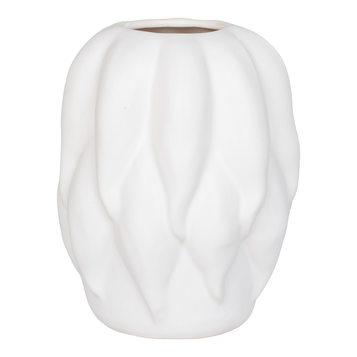 House Nordic - Vase - Vase, Keramik, beige, 19,5x19,5x26 cm