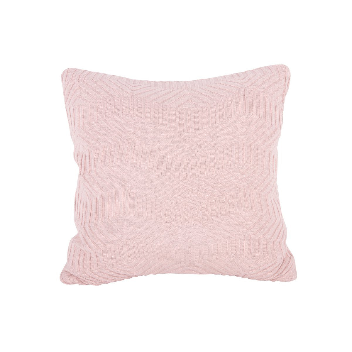 Present Time - Coussin Nid d'Abeille Tricoté - PT4040PI