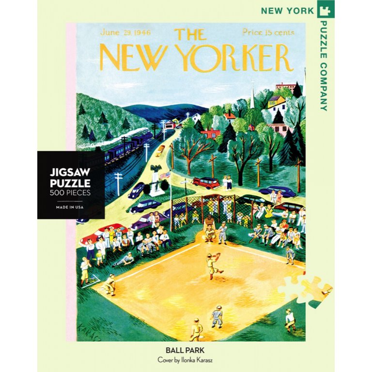 New York Puzzle Company - Puzzle 'Ballpark' (500 pièces)