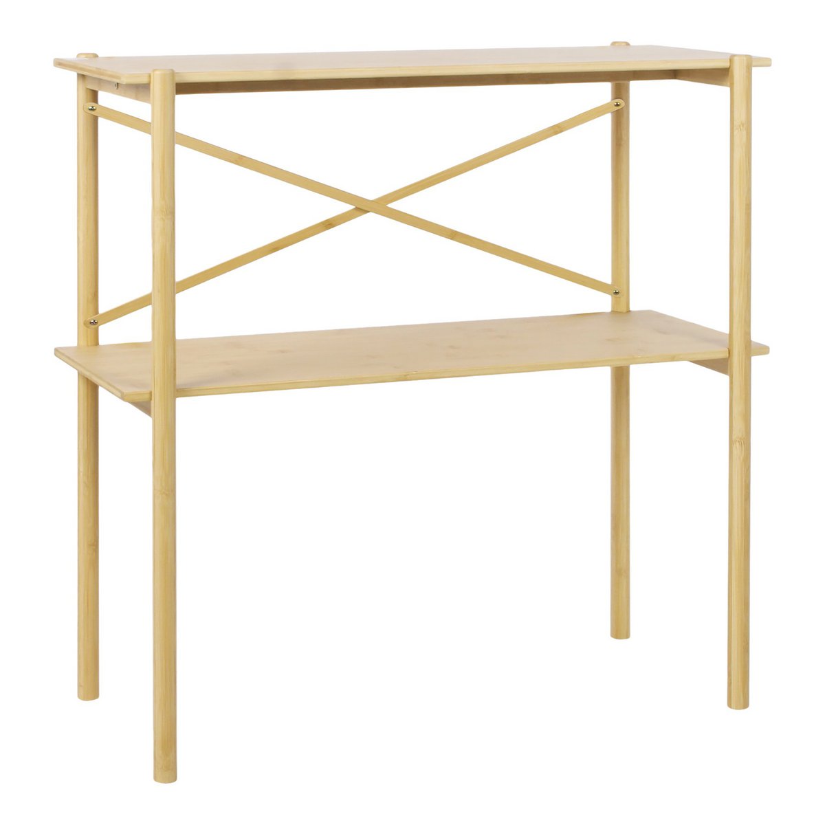 House Nordic - Table console Manaus - Table console, bambou, naturel, 83x32x80,5 cm