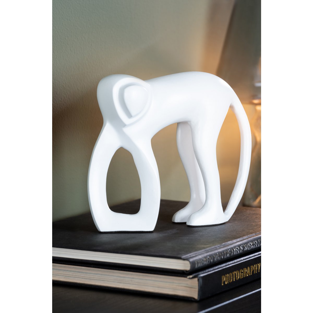 Present Time - Statue décorative Singe - PT4231WH