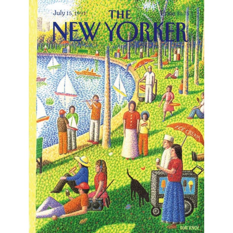 New York Puzzle Company - Puzzle 'Dimanche après-midi à Central Park' (1000 pièces)