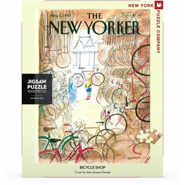 New York Puzzle Company - Puzzel 'Bicycle Shop' (1000 stukjes)