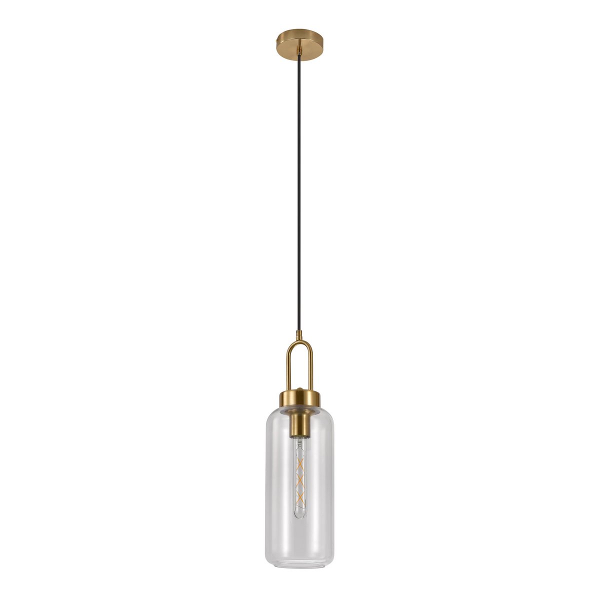 House Nordic - Lampe suspendue Luton - Aspect laiton