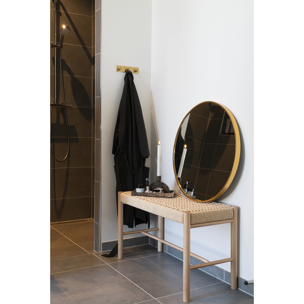 House Nordic - Miroir Madrid - Laiton