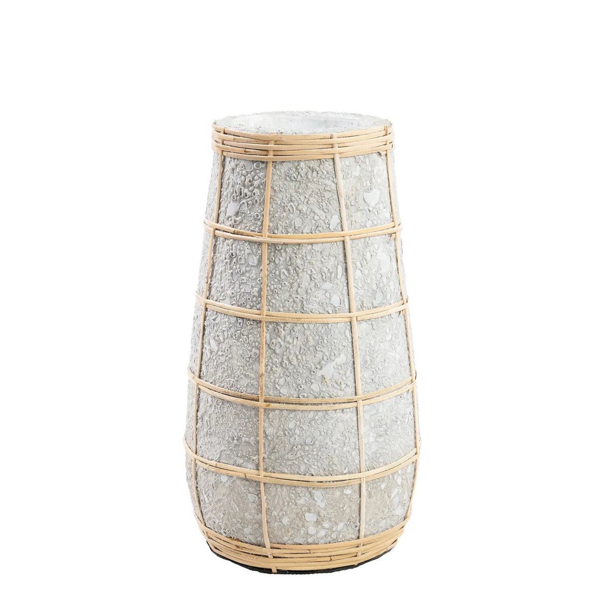 Bazar Bizar - Vase 'Cutie' (Gris Béton Naturel, M)