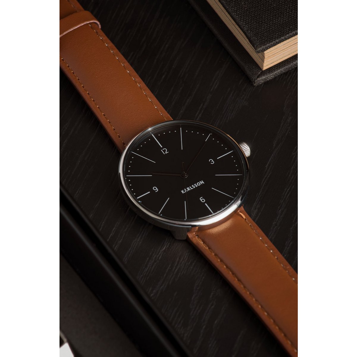 Karlsson - Montre Normann en acier - KA5903BK