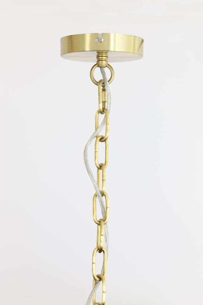 Light & Living - Hanglamp 'Feather' (Goud & Zwart)