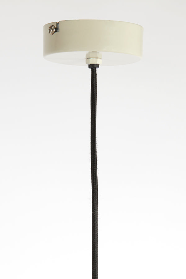 Light &amp; Living - Lampe à suspension 'Felida' (Taille L, Crème)