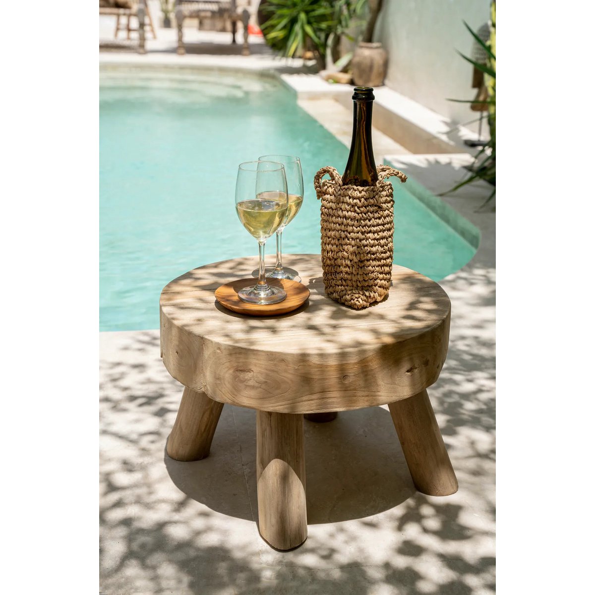 Bazar Bizar - Table d'appoint 'Rhodes' (Naturel)