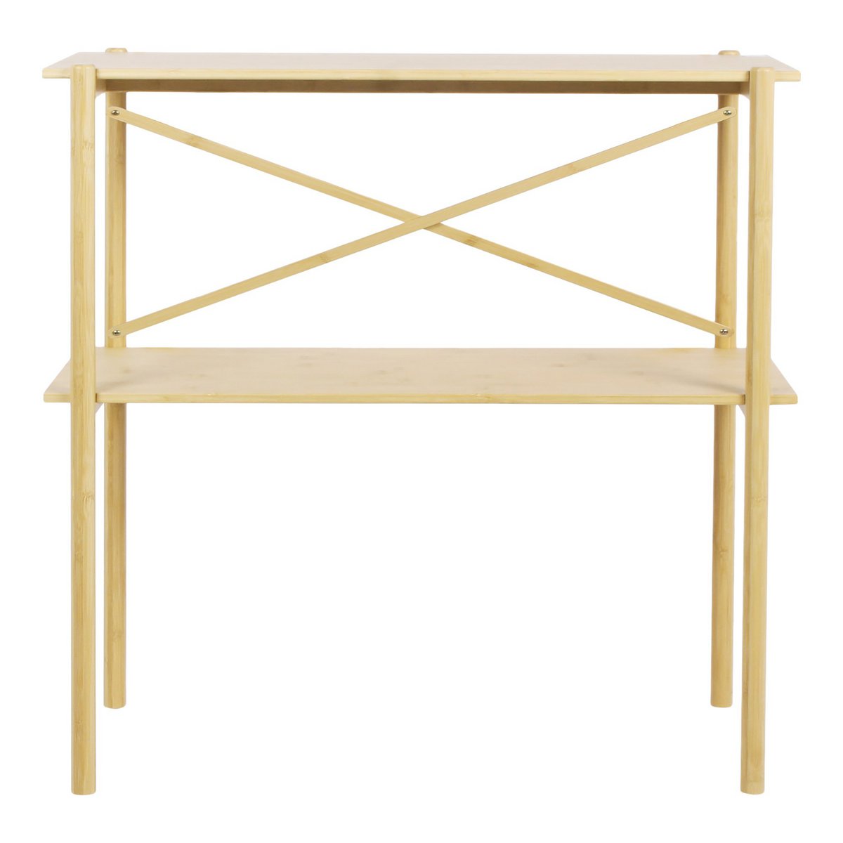 House Nordic - Table console Manaus - Table console, bambou, naturel, 83x32x80,5 cm