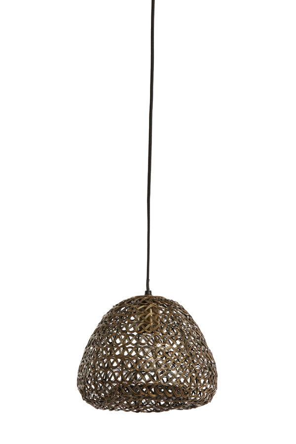 Light &amp; Living - Lampe à suspension 'Finou' (Taille S, Bronze Antique)