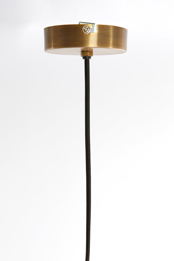 Light &amp; Living - Lampe à suspension 'Finou' (Taille S, Bronze Antique)