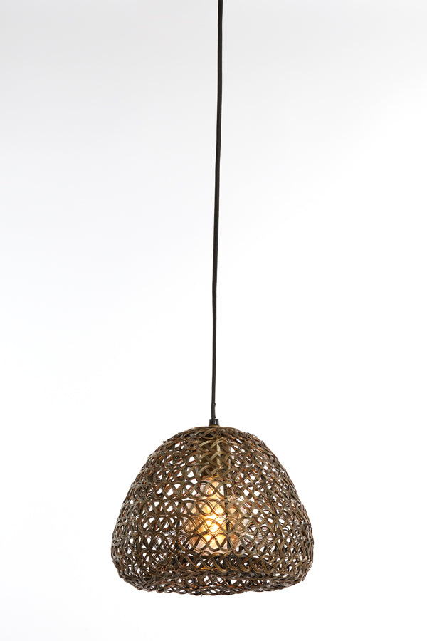 Light &amp; Living - Lampe à suspension 'Finou' (Taille S, Bronze Antique)