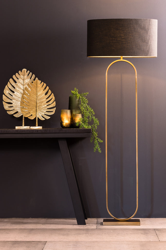 Light & Living - Vloerlamp 'Jamiri' (142cm hoog, Antique Bronze)