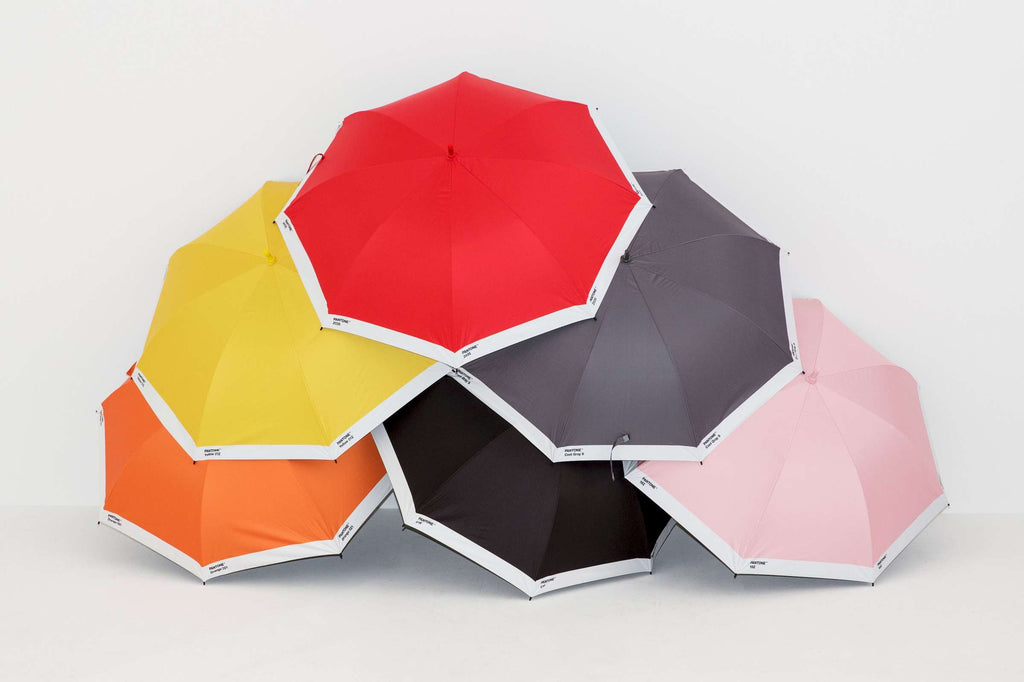 Copenhagen Design - Paraplu 'Pantone' (Groot, Yellow 012)