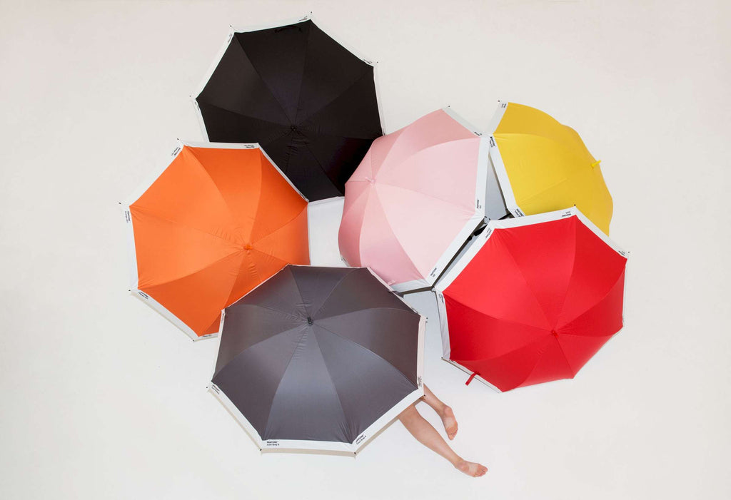 Parapluie Compact dans un Sac de Voyage - Jaune 012