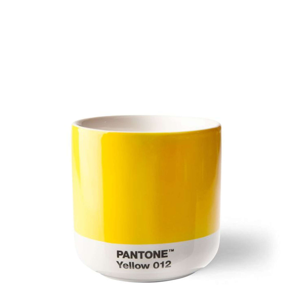 Copenhagen Design - Tasse Cortado 'Pantone' (Double paroi, 170ml, Jaune 012)