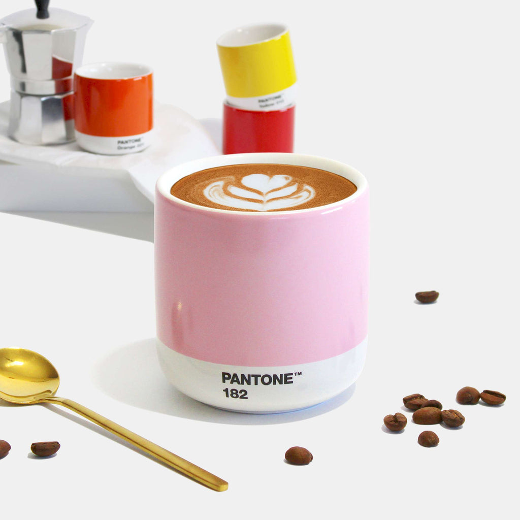 Copenhagen Design - Tasse Cortado 'Pantone' (Double paroi, 170ml, Jaune 012)