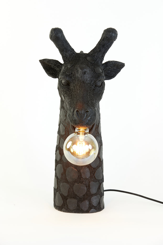 Light & Living - Tafellamp 'Giraffe' (Matzwart)