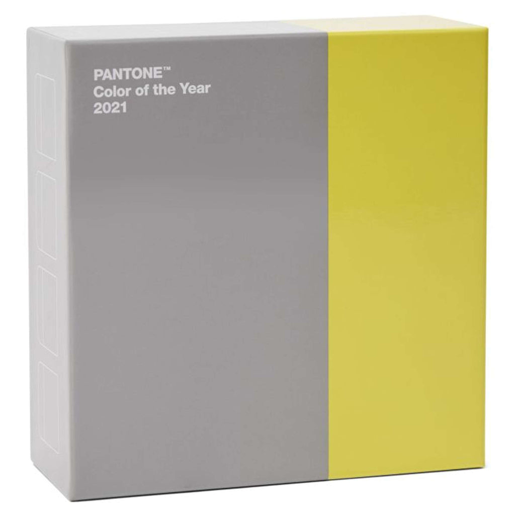 Copenhagen Design - Coffret cadeau de tasses Cortado 'Pantone' (Lot de 4, double paroi, 170 ml, Illuminating 13-0647 &amp; Ultimategray 17-5104)