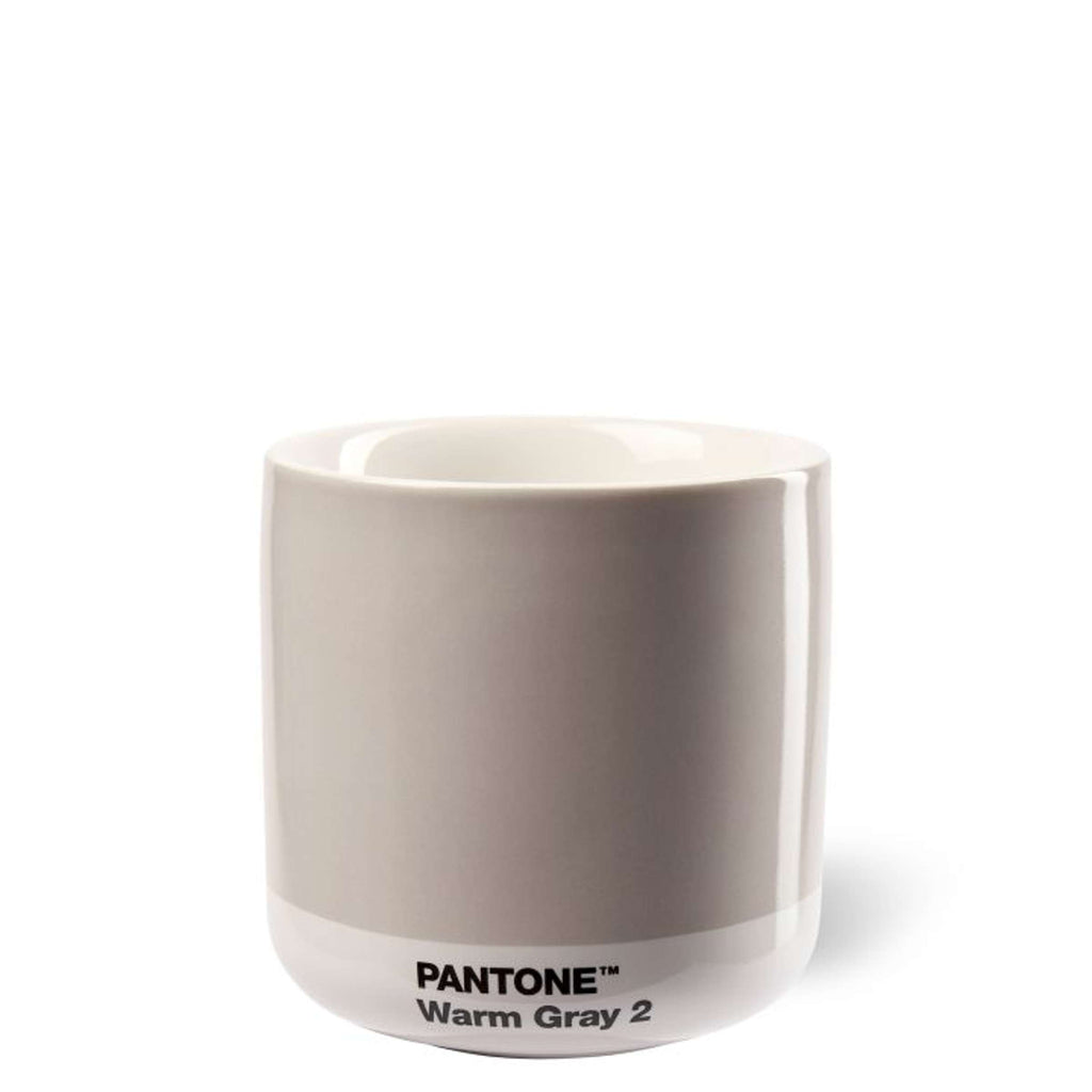 Copenhagen Design - Latte-Becher 'Pantone' (Doppelwandig, 220ml, Warm Grey 2 C)