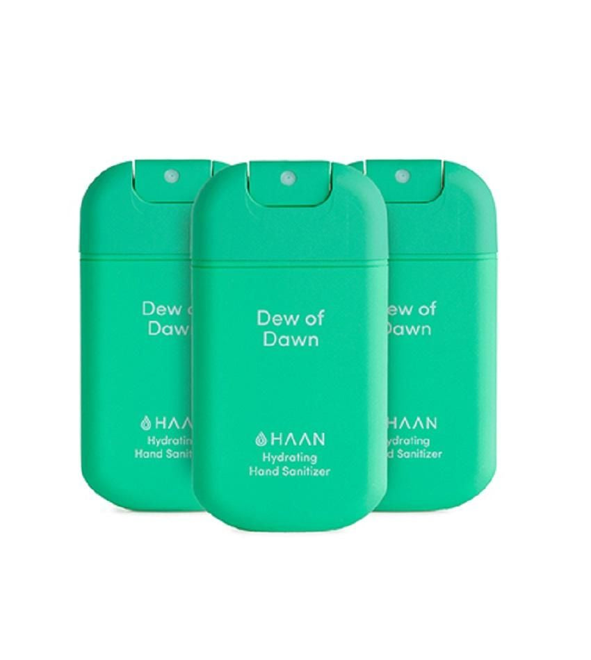 HAAN - Desinfectie handgel 'Dew of Dawn' (Set van 3, 30ml)