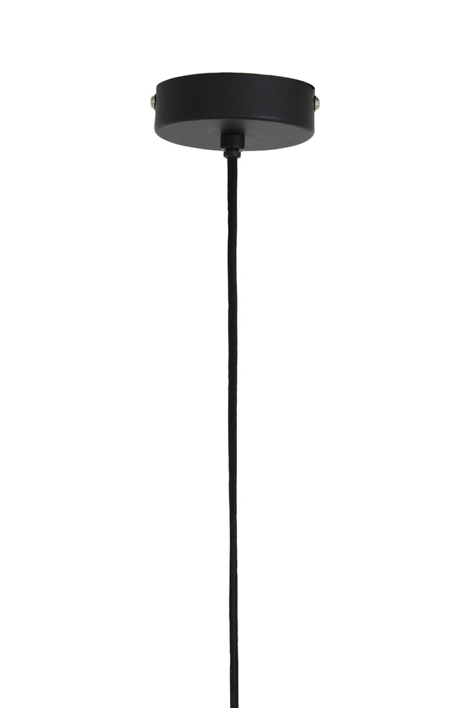 Light &amp; Living - Lampe suspendue 'Kylie' (Nickel Noir)