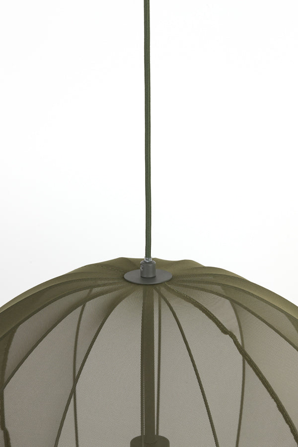 Light &amp; Living - Lampe suspendue 'Plumeria' (50cm x 60cm, Vert foncé)