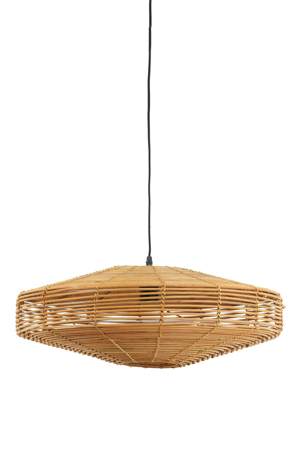 Light &amp; Living - Lampe suspendue 'Mataka' (Taille M, Rotin, Naturel)