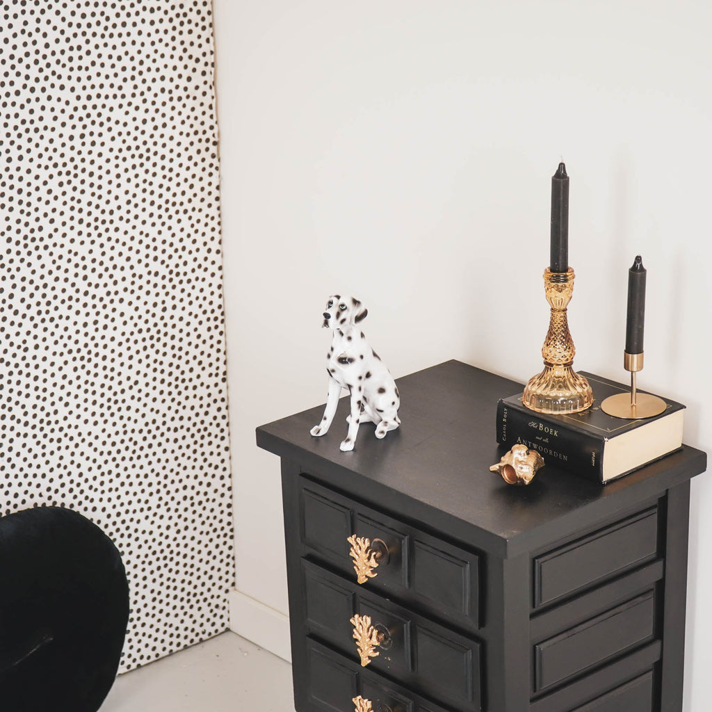 Housevitamin - Decoratief beeld 'Dalmatiër' (Zwart/Wit)