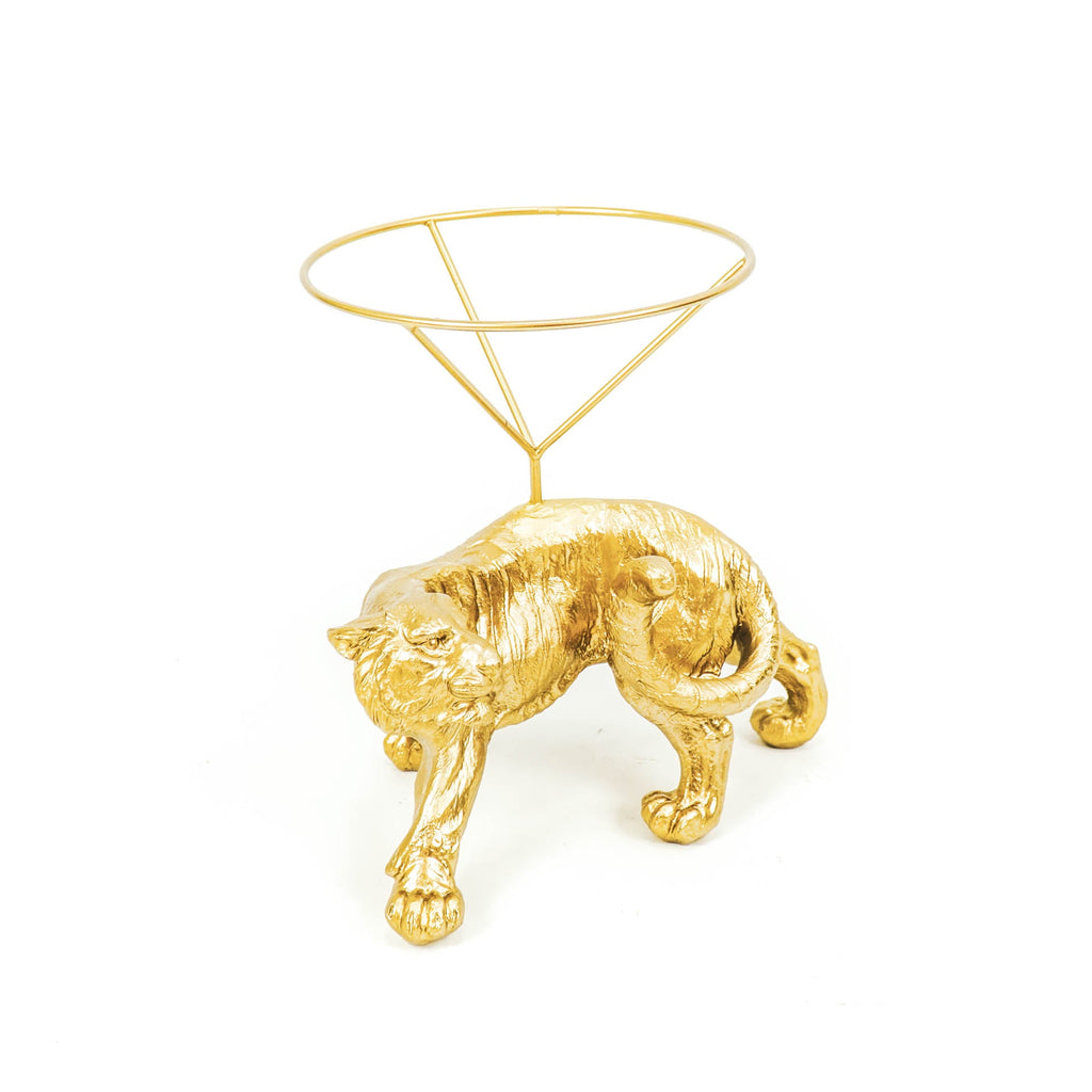 Housevitamin - Tellerhalter 'Miro' (Gold, 30cm)