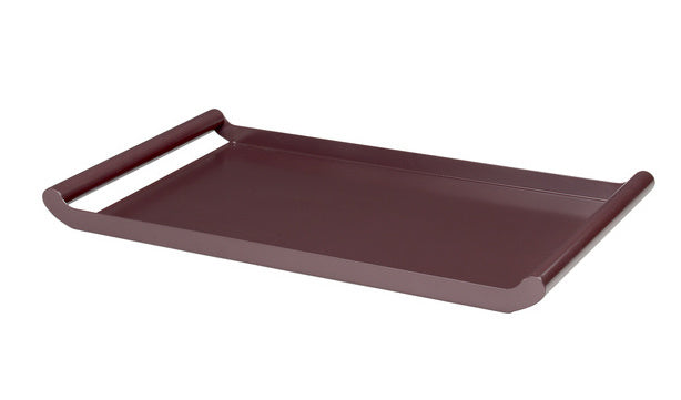 Broste Copenhagen - Tablett 'Charlie' - 30x50cm, Aubergine